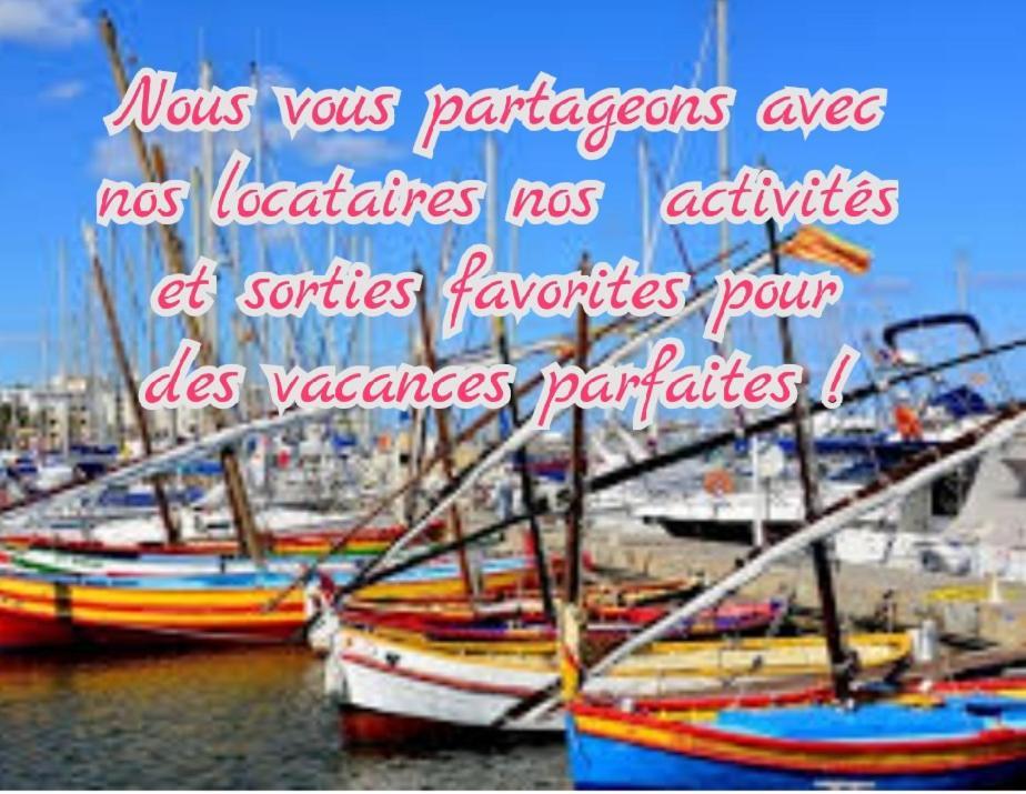 Escale Au Sud, Un Appart Les Pieds Dans L Eau :) Le Barcares Exterior photo